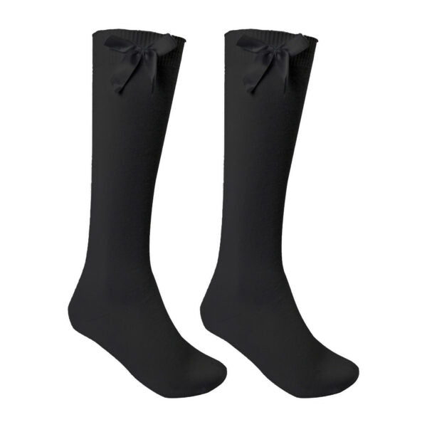 Knee-Hi Bow Socks