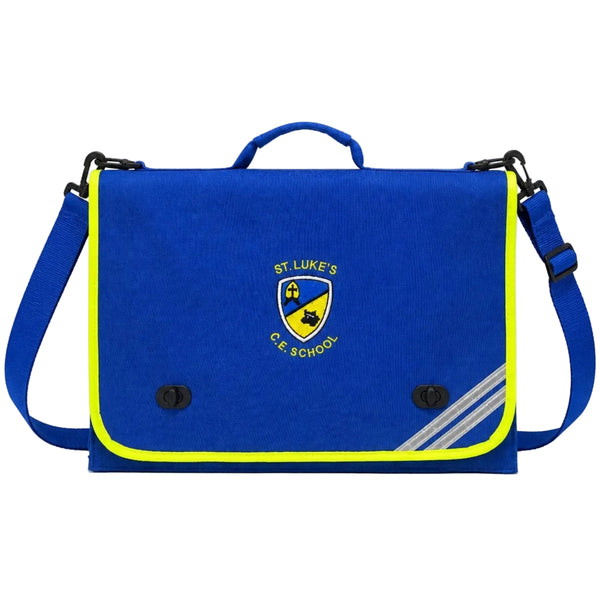 St Lukes C E Primary School Book Bag Book Bag -(Big With Strap)