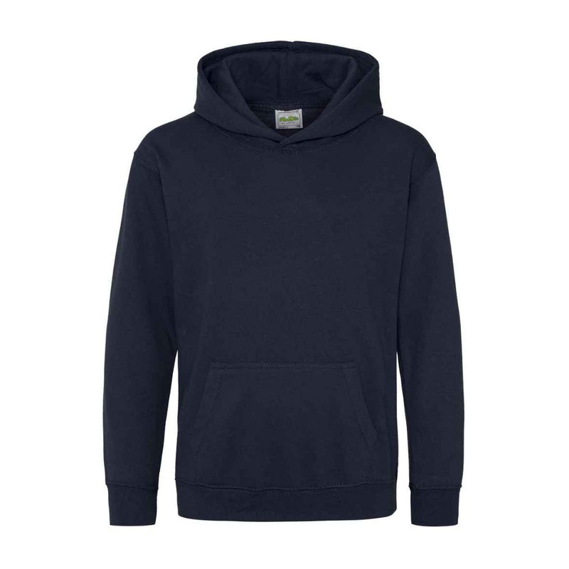 Pull Over Hoodies-Navy