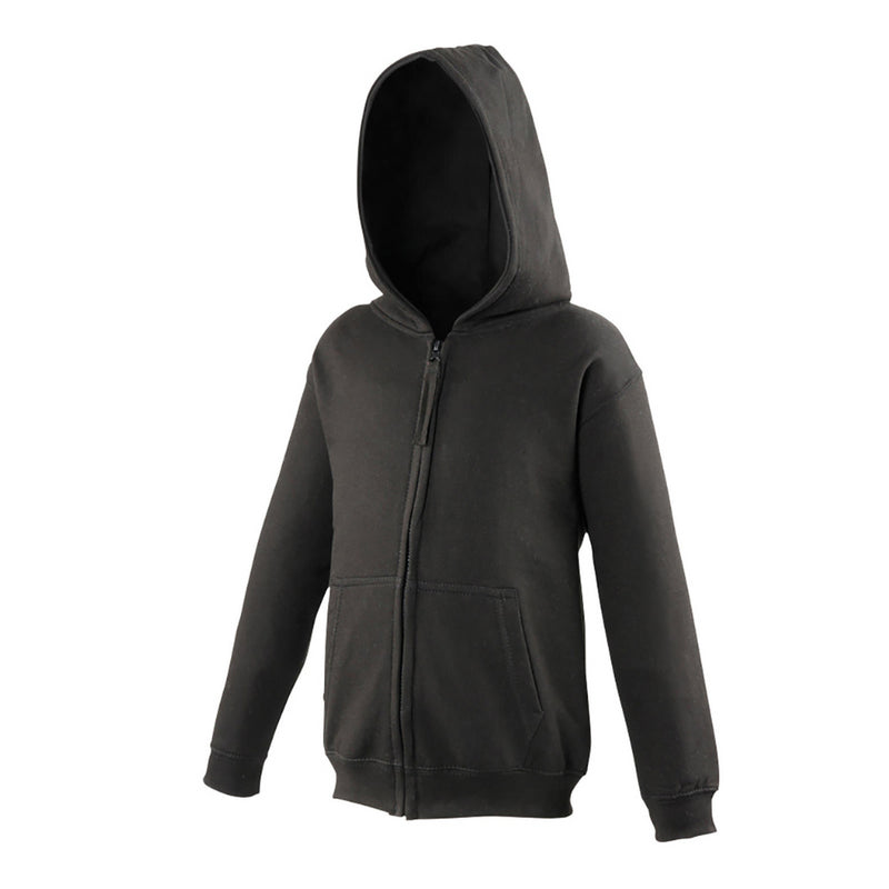 Zip Up Hoodies - Black