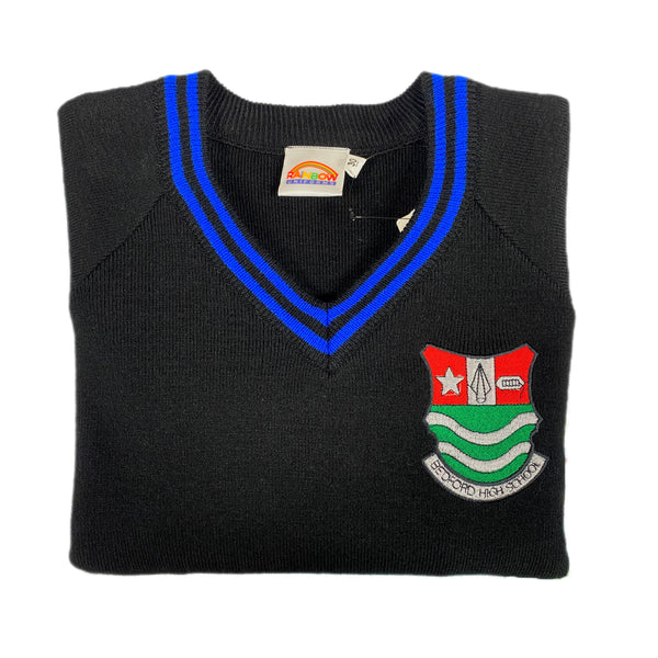 Bedford High School V-Neck Jumper 30