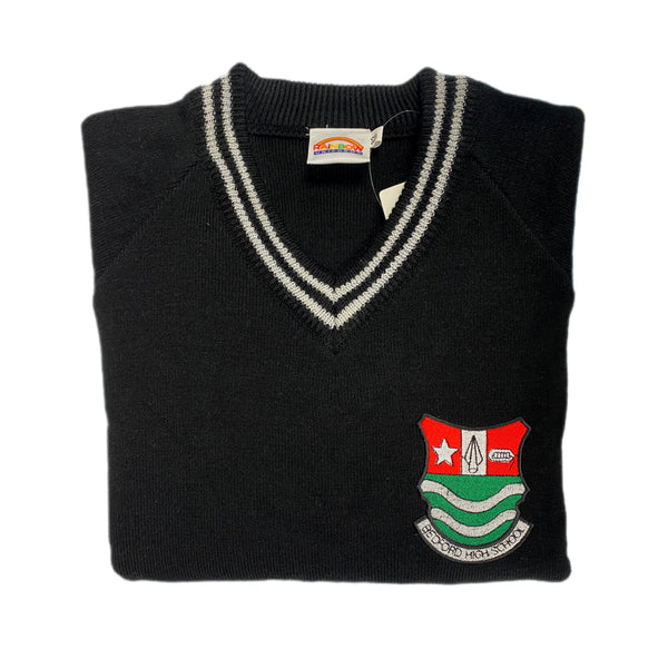 Bedford High School V-Neck Jumper 30