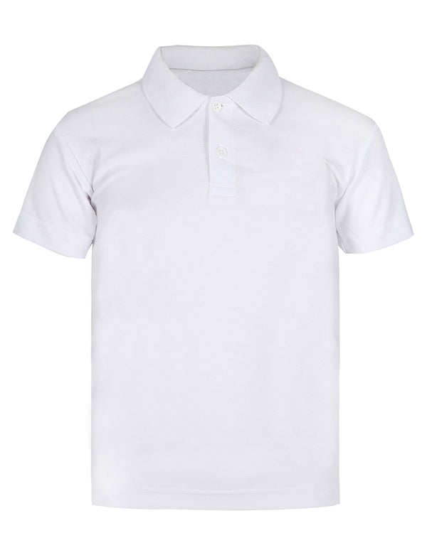 New Bridge Learning Community School - White Polo With Logo