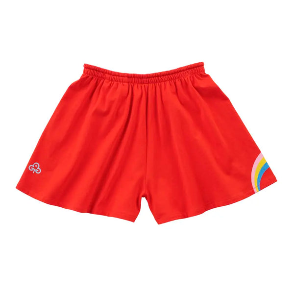 Rainbows uniform flippy shorts