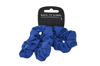 3- Pack Scrunchie - Choose from 6 Colours Blue