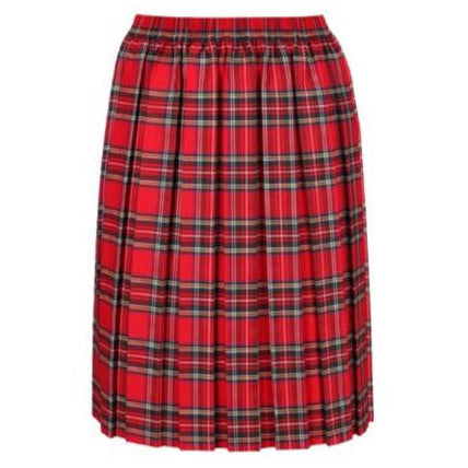 Red Tartan Skirt