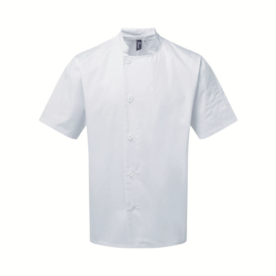 Chef Jacket - Short Sleeve White