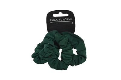 3- Pack Scrunchie - Choose from 6 Colours Green