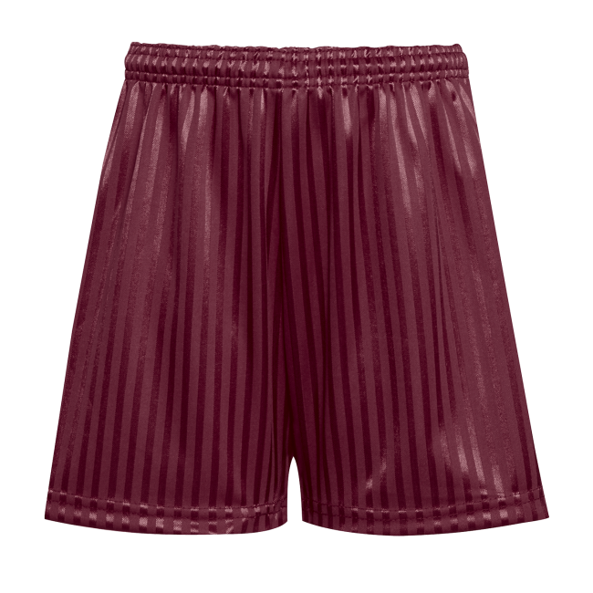PE. Sports Shorts Maroon