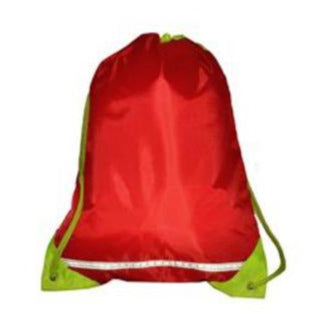 Rucksack School PE. Bag -Hi-Vis Red