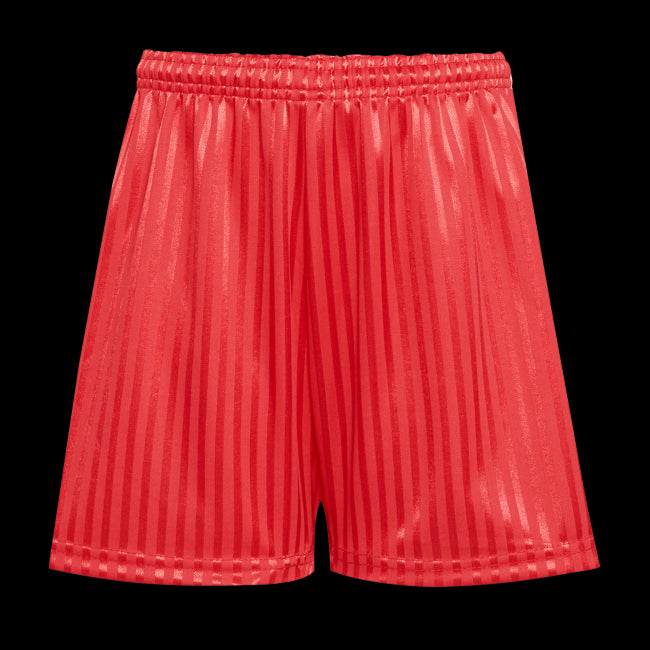 PE. Sports Shorts- Red