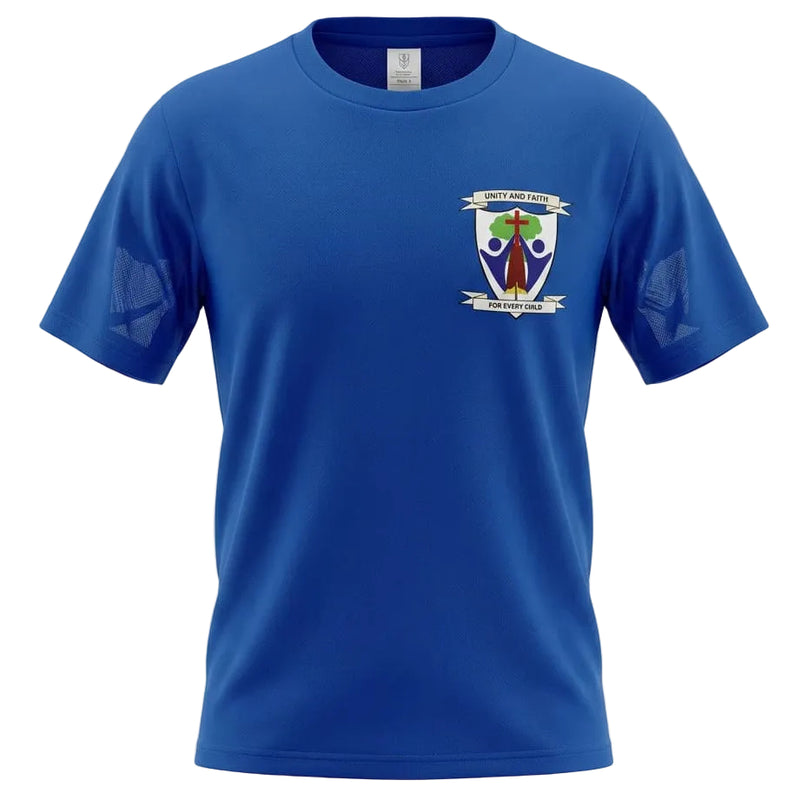 Polyester T-Shirt (Printed Logo)