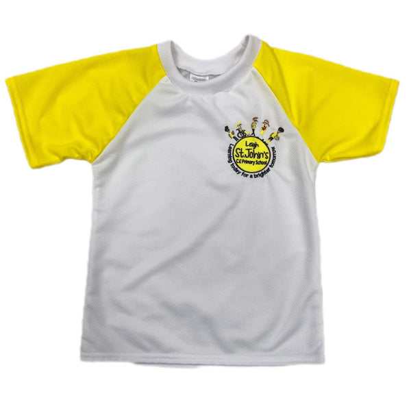 Leigh St. John's C.E. Primary School PE. T-Shirt