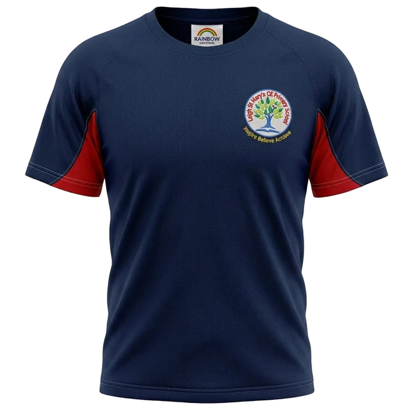 Leigh St Mary's CE Primary School PE. T-shirt