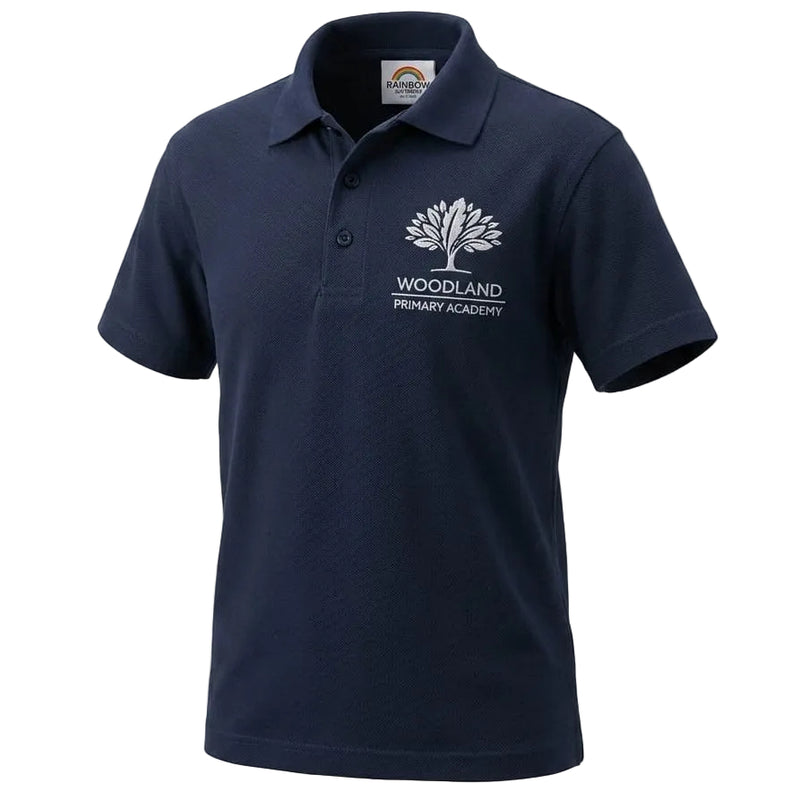 Woodland Primary Academy Navy Polo Shirt