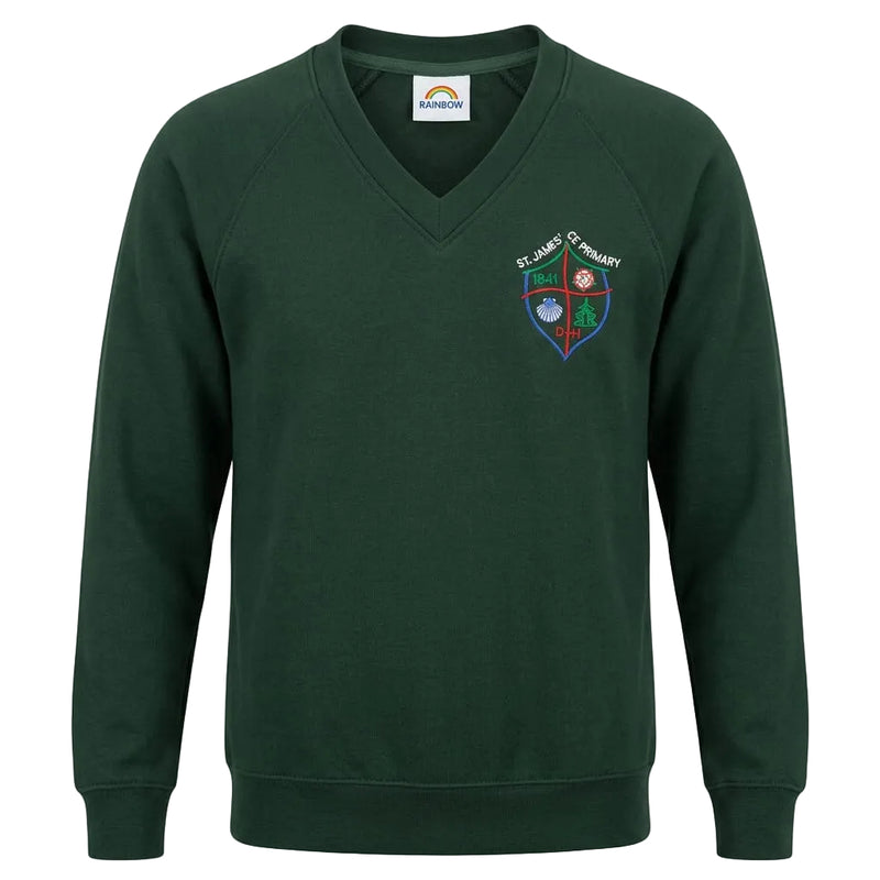 St James Daisy Hill Primary School V-Neck Sweatshirt