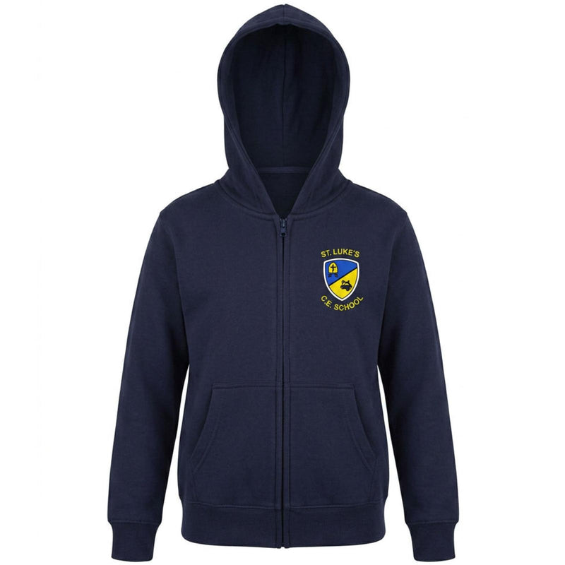 St Luke's C E Primary School PE. Zip Hoodie