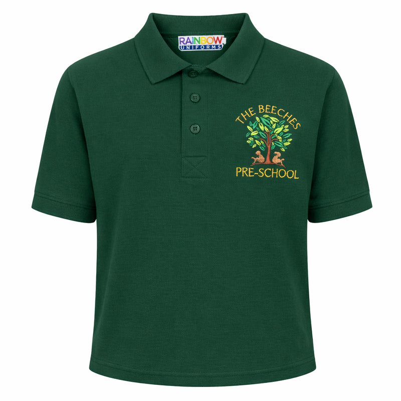 The Beeches Pre School Green Polo-Shirt