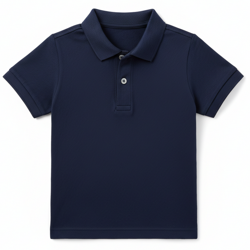 School Polo Shirt -Navy