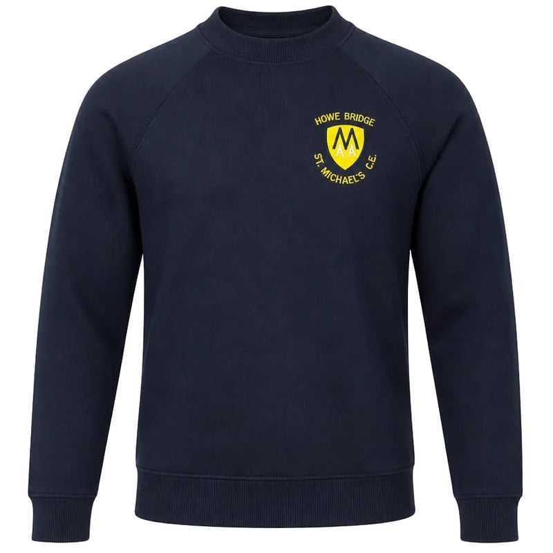 St Michaels Howe Bridge C of E Primary School Crew Neck  Boys Sweatshirt