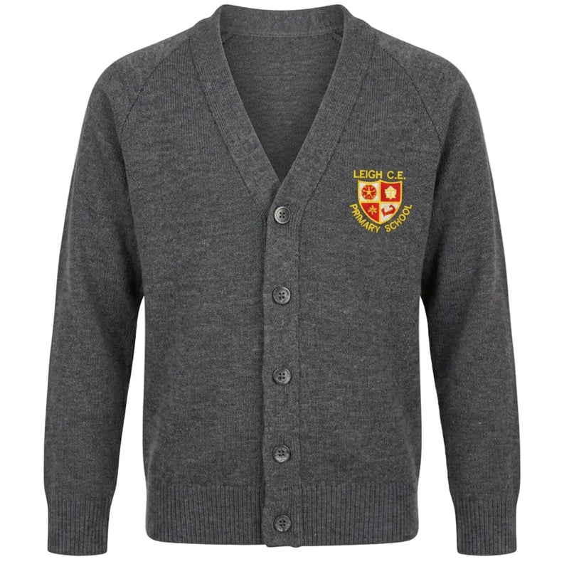 Leigh CE Primary School Knitted Cardigan