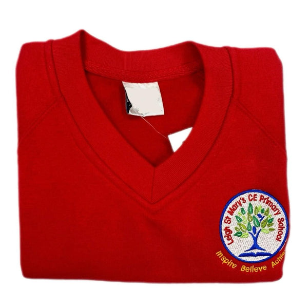 Leigh St Mary's CE Primary School V-Neck Sweatshirt