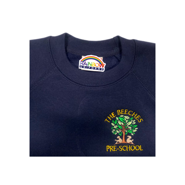 The Beeches Pre School Navy Sweatshirt