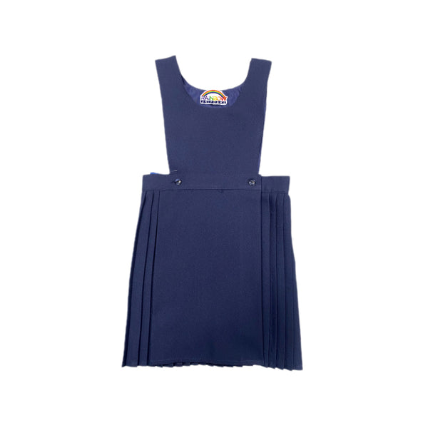 Girls Bibs Pinafore Dress- Grey, Black, Navy, Maroon