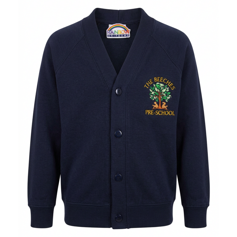 The Beeches Pre School Navy Cardigan