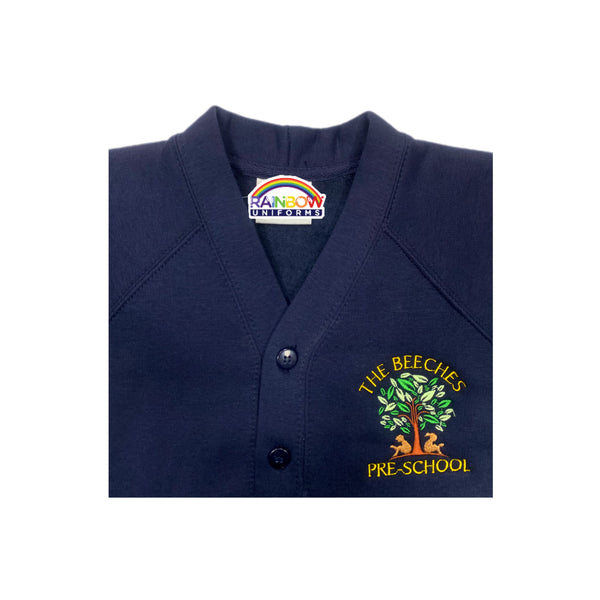 The Beeches Pre School Navy Cardigan