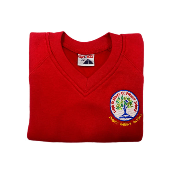 Leigh St Mary's CE Primary School V-Neck Sweatshirt