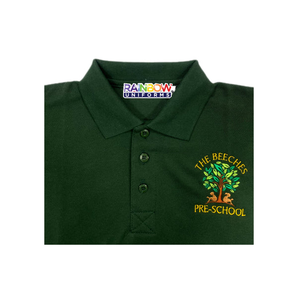 The Beeches Pre School Green Polo-Shirt