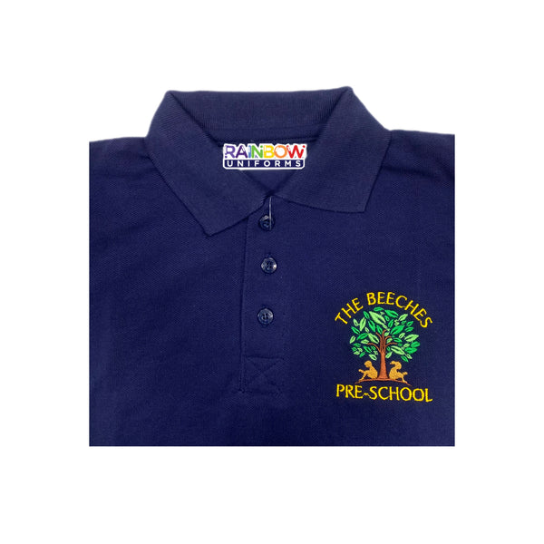 The Beeches Pre School Navy Polo-Shirt