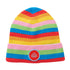 Rainbows uniform striped beanie