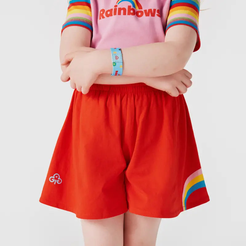 Rainbows uniform flippy shorts