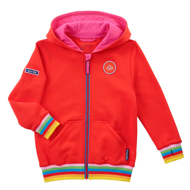 Rainbows uniform zip hoodie
