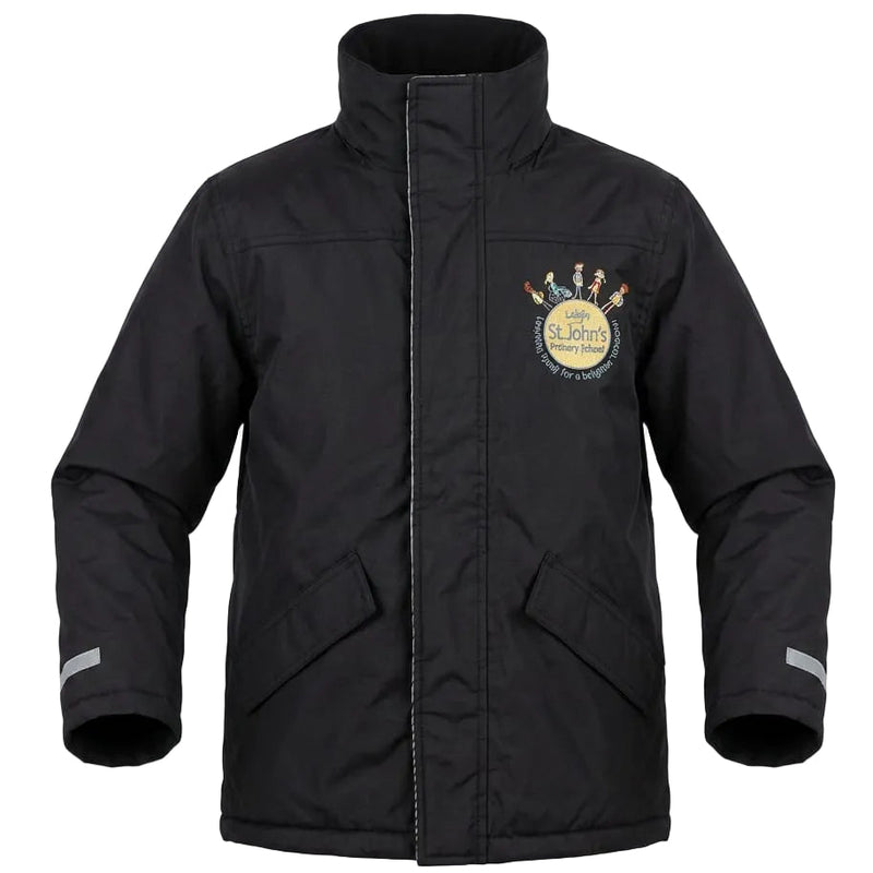 Waterproof  Jacket With School Logo