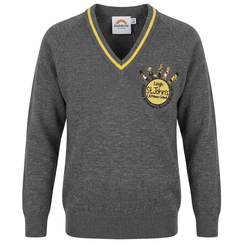Leigh St. John's C.E. Primary School V-Neck Jumper
