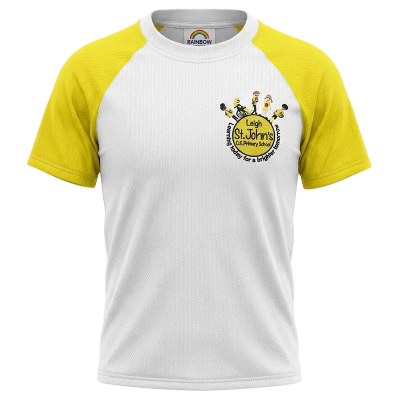 Leigh St. John's C.E. Primary School PE. T-Shirt