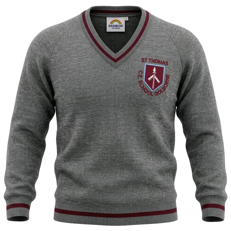St. Thomas CE Junior and Infant School V-Neck Jumper