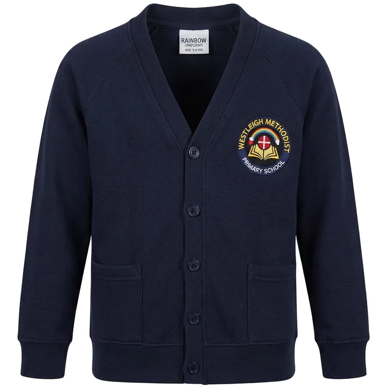 Westleigh Methodist Primary School Cardigan (NEW LOGO)