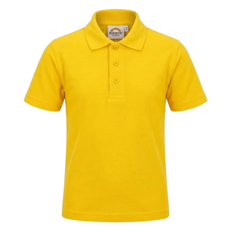 School Polo Shirt- Yellow