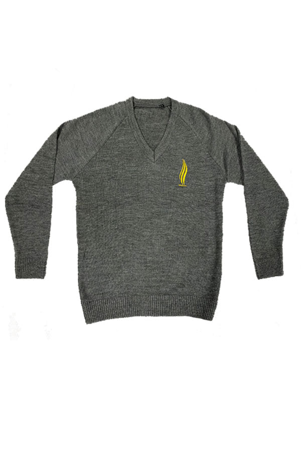 Lowton Church of England High School Grey  Acrylic Jumper