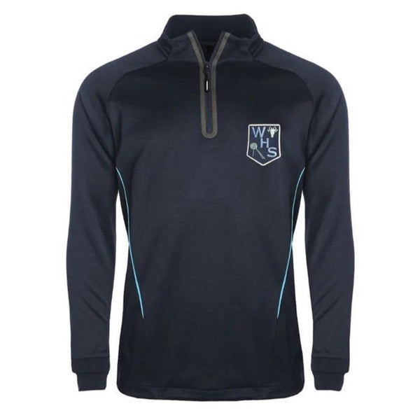 Westhoughton High School 1/4 Zip P.E Top - Boys