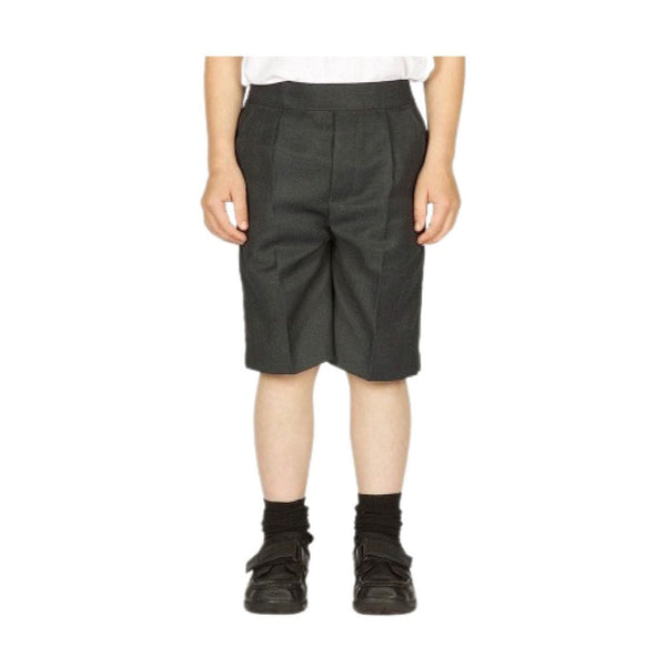 Boys Half Elastic Zip & Clip Shorts