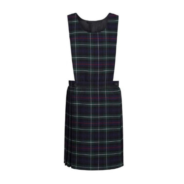 Green Tartan Pinafore Dress