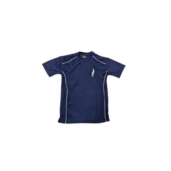 Lowton High School  Boys PE. Top Round Neck With Logo