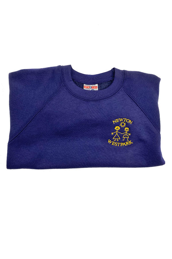 Newton West Park Primary School Crew Neck Sweatshirt -Year 6