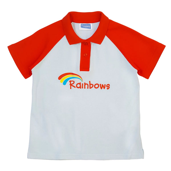 Rainbows polo shirt