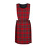 Red Tartan Pinafore Dress